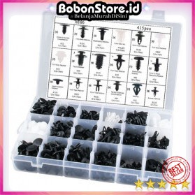 Baut Rivet Mobil Motor Universal Set isi 415 PCS / Rivet Bolt set