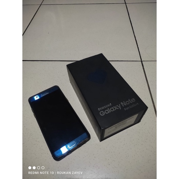 Samaung Galaxy Note FE Mesin Matot