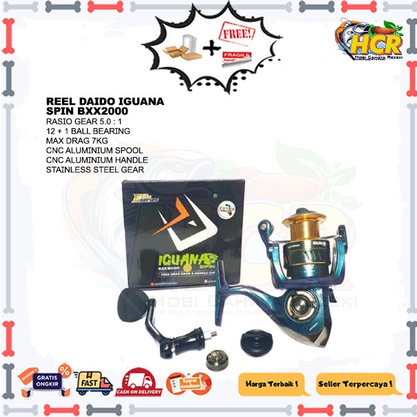 Reel Daido Iguana Spin BXX2000