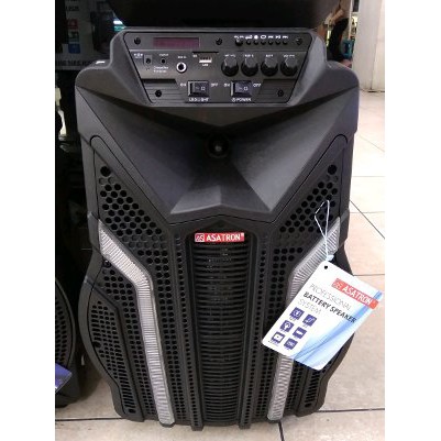 Jual  SPEAKER PORTABLE ASATRON HT 8879UKM BLUETOOTH 12 ICNH