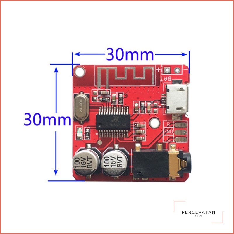 XY-BT-Mini Bluetooth decoder board MP3 lossless mobil speaker amplifier modifikasi Bluetooth 4.1 amplifier papan sirkuit