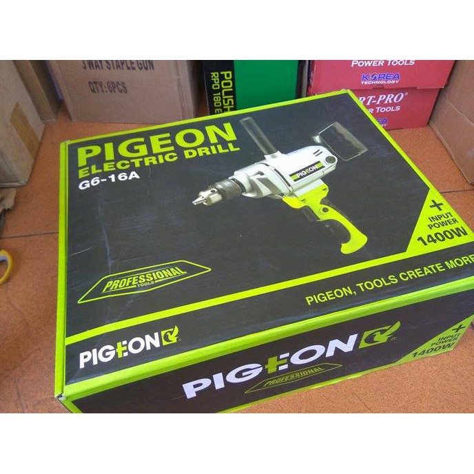 Best Seller] Mesin Bor Beton 16Mm Model Pesawat Body Besi Pigeon G6-16A Heavy Duty