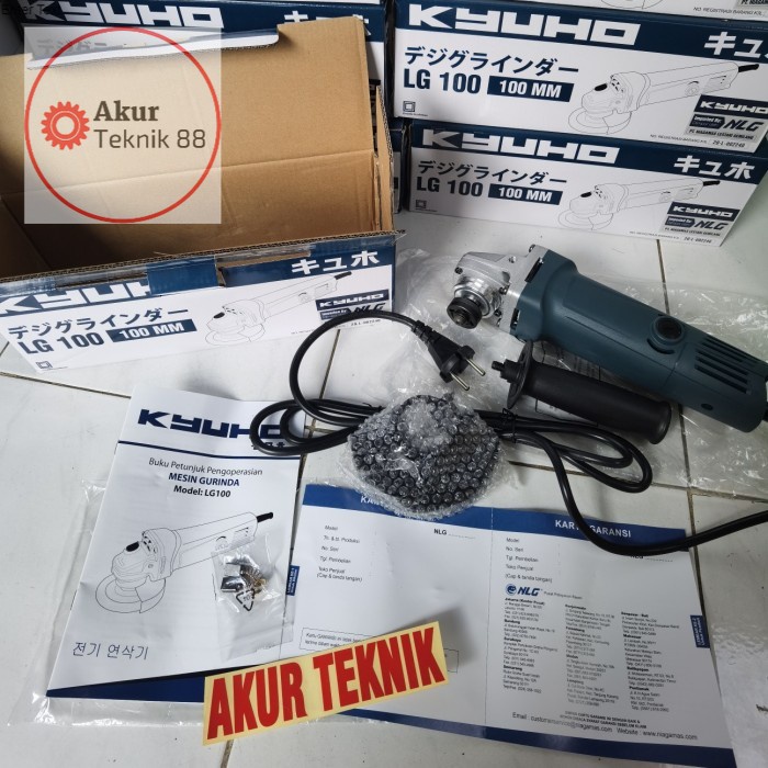 mesin Gurinda Gerinda tangan 4inch KYUHO LG 100 / KYUHO LG100