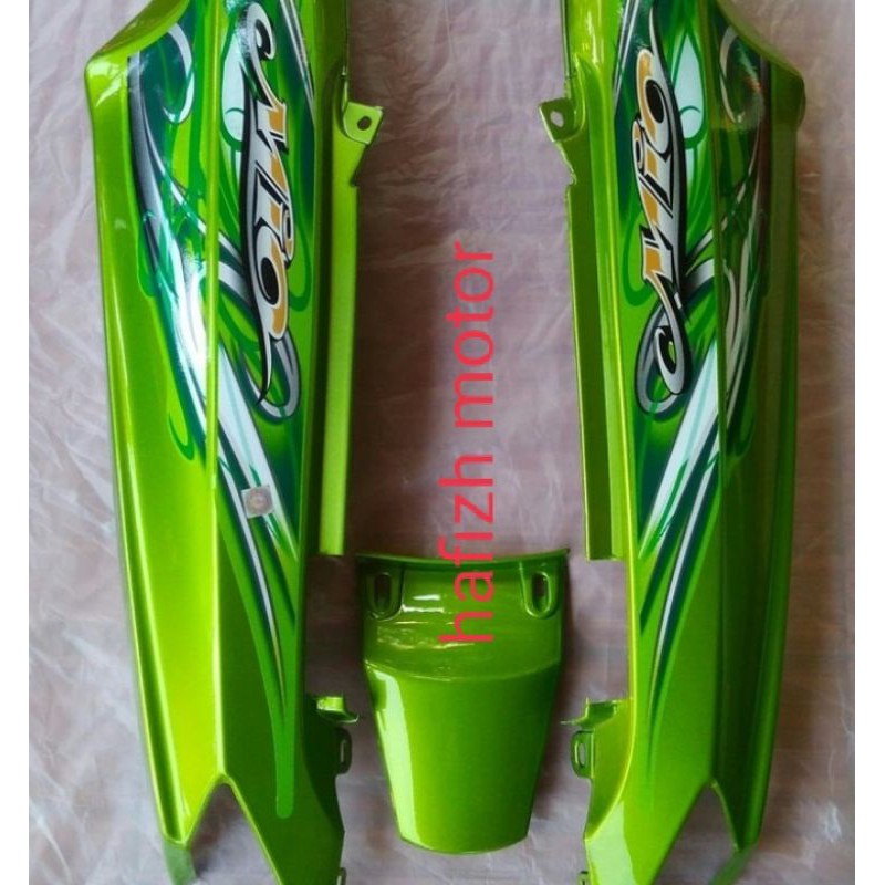 Body hijau plus striping Mio smile