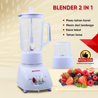 Sachiko Blender Juicer Elektronik 2 IN 1 Kapasitas 1,2 L SCK-202-4