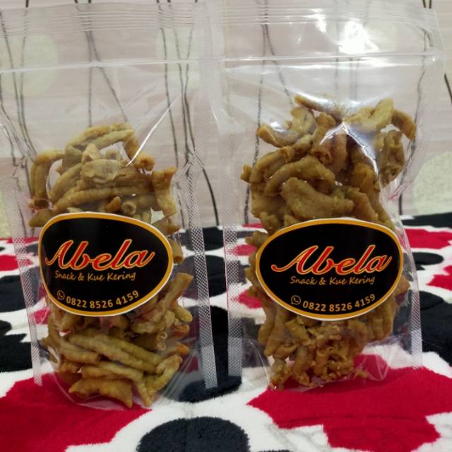 

Kripik usus renyah gurih 50gr