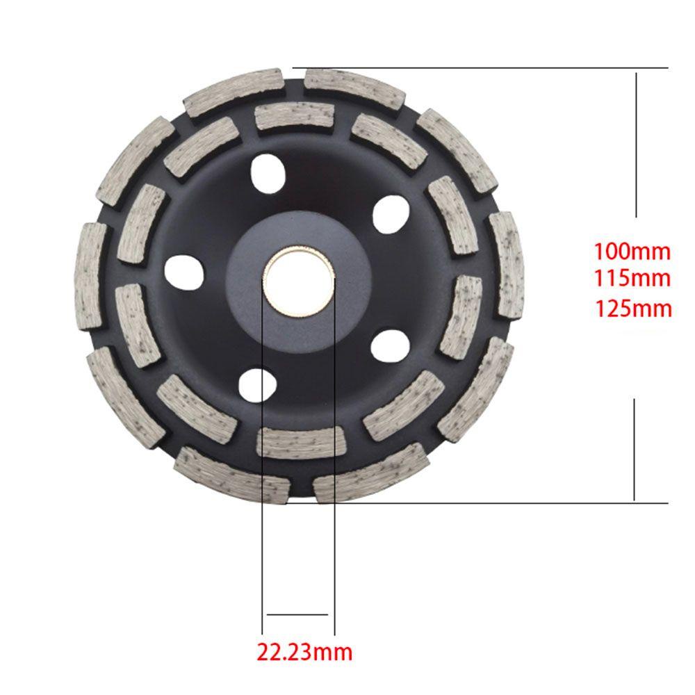 Solighter Brazing Grinding Disc Marble Power Alat Aksesoris Disc Untuk Bantalan Poles Beton