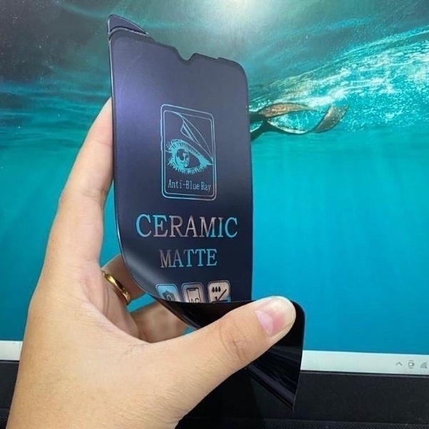 SCREEN PROTECTOR CERAMIC MATTE ANTI BLUE VIVO Y1S - FA