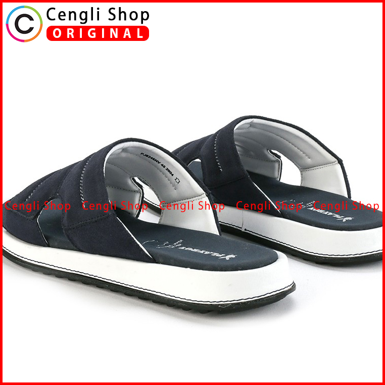 PLAYBOY SANDAL KULIT CASUAL PRIA BRANDED ORIGINAL TERBARU PLI1