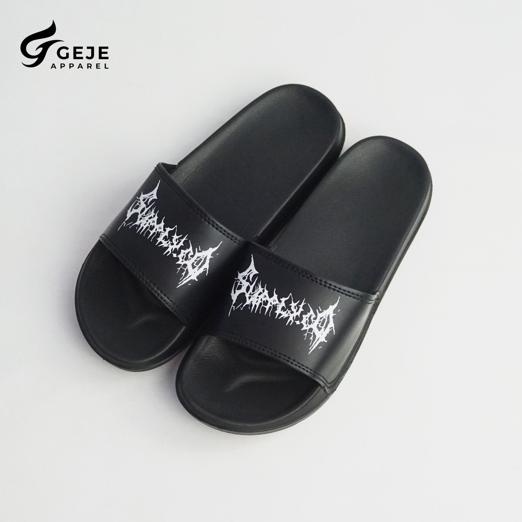 [SDL0008-10] Sandal slop / Sandal Slide / sendal slide slippers  Footwear original Supply.Co