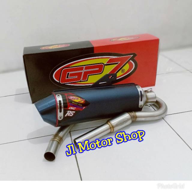 knalpot Gp7 Klx 150 DTracker CNC RS Only For Race - Knalpot Gp7 Klx D-Tracker CRF150L CNC RS Bore Up