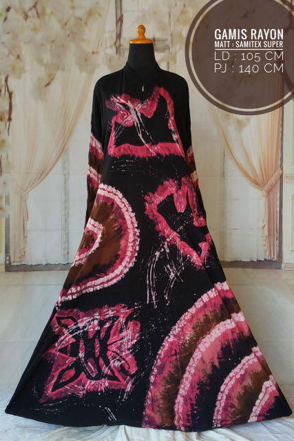 Gamis Batik Manggar, Padi,sekar,cantik,kubis,kipas,daun,kupu,nadine,gendis
