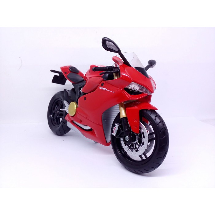 Diecast Miniatur Motor Sport / Moge Ducati Panigale 1999 Replika Moge