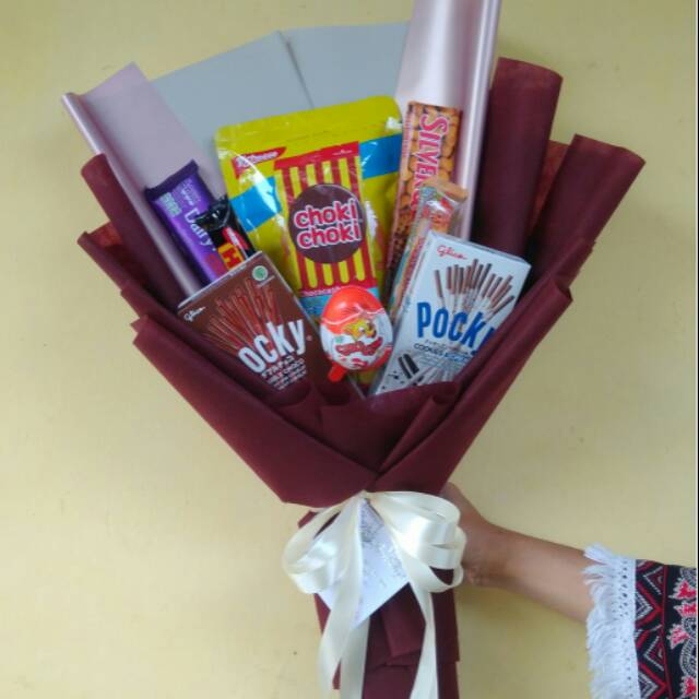 BUKET SNACK | BUKET JAJAN | BUKET COKLAT | BUKET WISUDA | KADO ULTAH