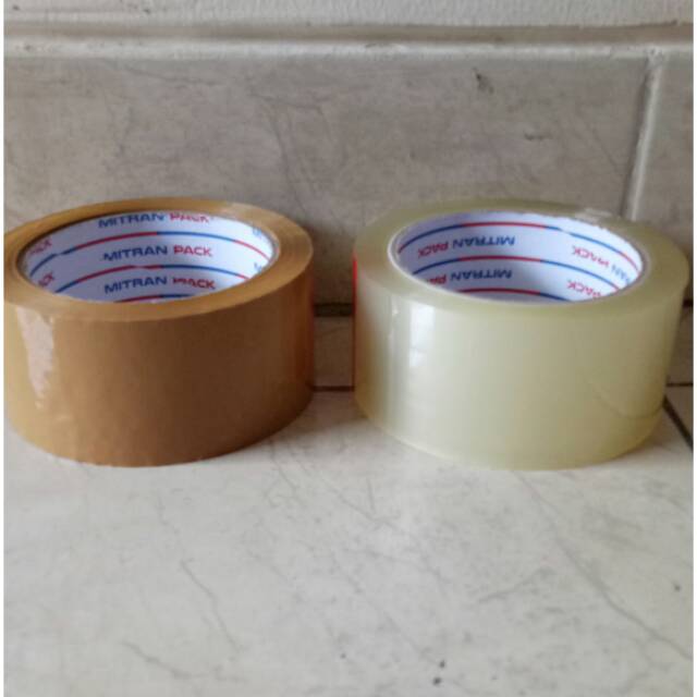 

Lakban Bening dan Coklat 90yard