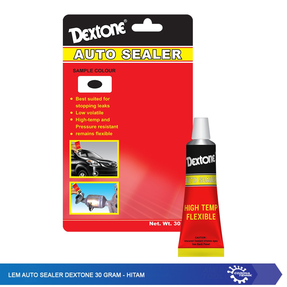 Lem Auto Sealer Dextone 30 Gram - Hitam