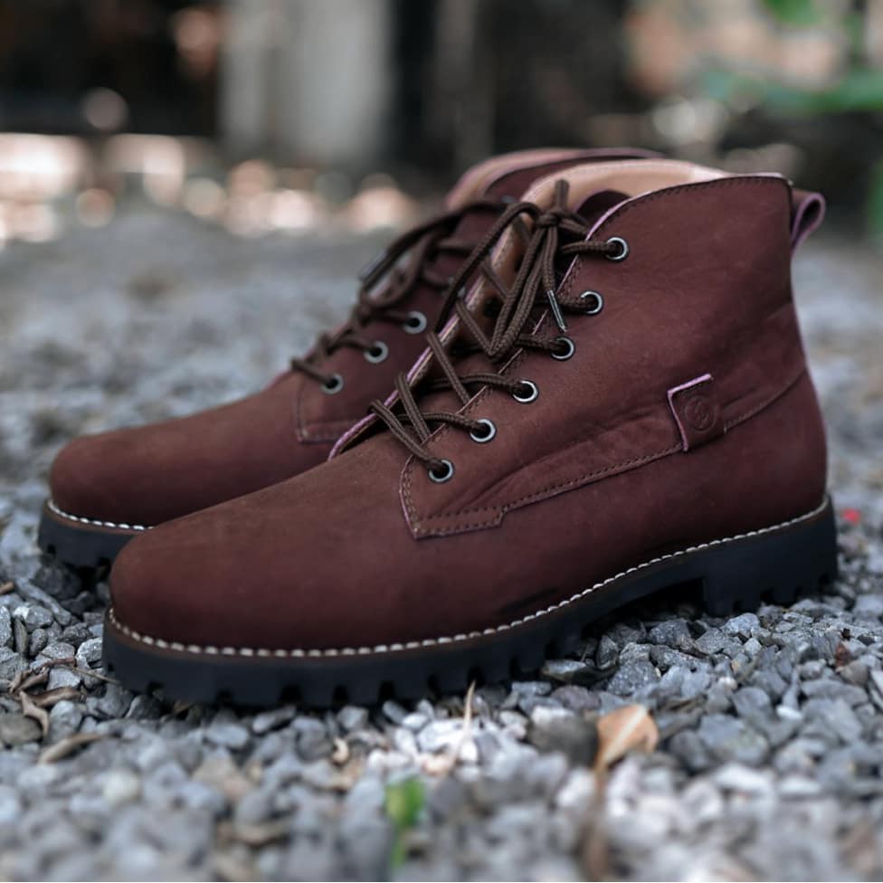 ICON |MNM x Zapato| KULIT ASLI PREMIUM Sepatu Boots Pria Vintage Shoes