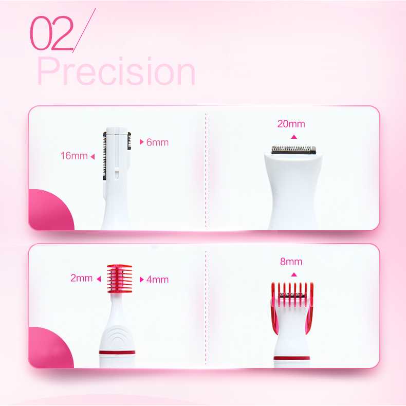 (BISA COD) FTIHSHP 5in1 Trimmer Shaver Pencukur Bulu  Elektrik GN-062