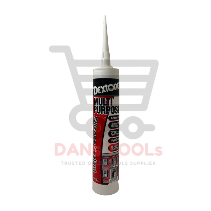 Lem Kaca Dextone 300ml - Lem Tabung - Silicone Sealant - Lem Silikon