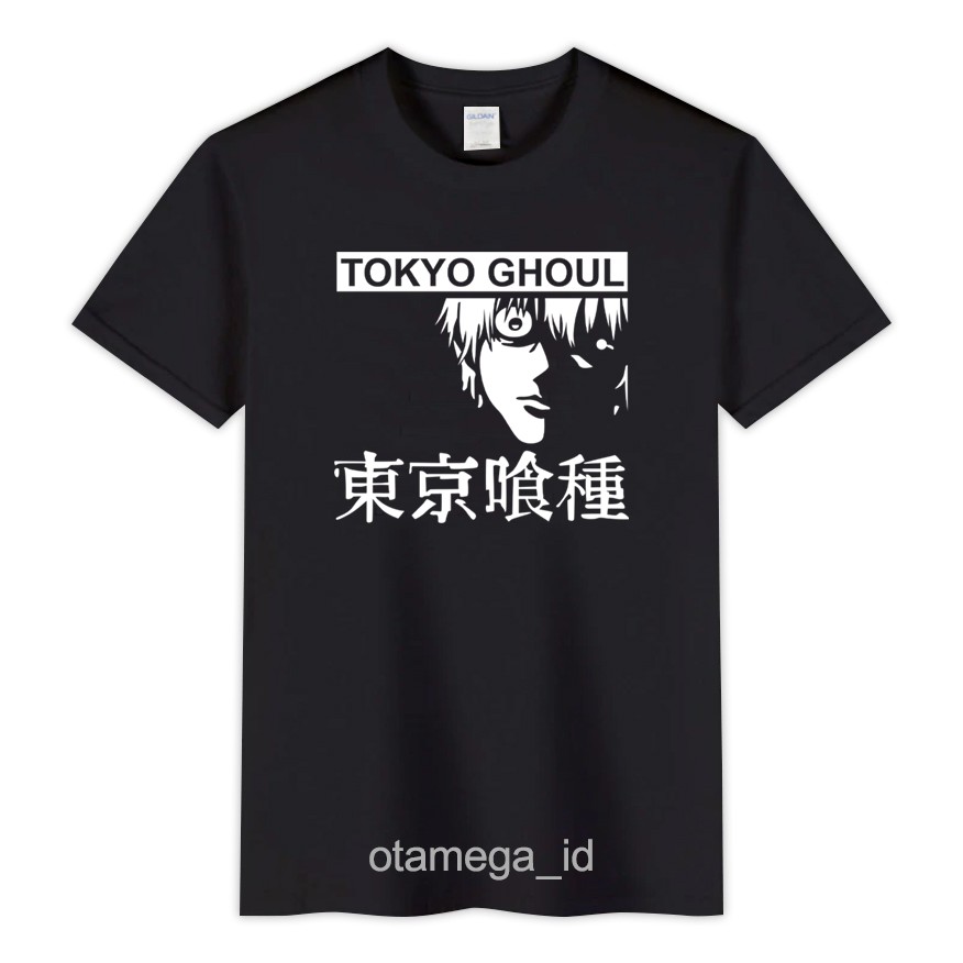 Kaos Anime KEN KANEKI - TOKYO GHOUL Pria & Wanita S-XXL/ Kaos Distro Harajuku/ Kaos Cosplay