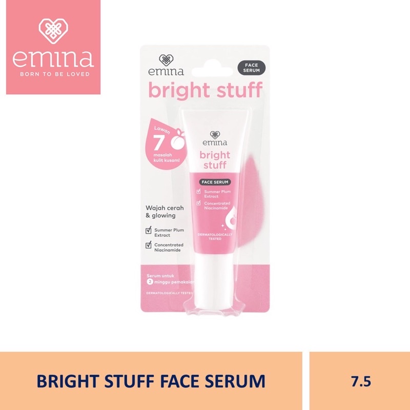 Emina Bright Stuff Face Serum 7.5ml