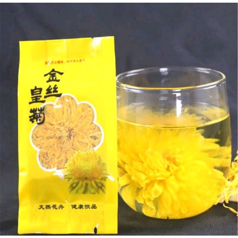 GOLDEN CHRYSANTHEUM FLOWER TEA / TEH BUNGA KRISAN / TEH BUNGA KEMBANG DRIED