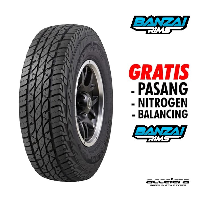 Ban Mobil 235/75 R15 ACCELERA OMIKRON A/T 235 75 Ring 15 Semi Offroad