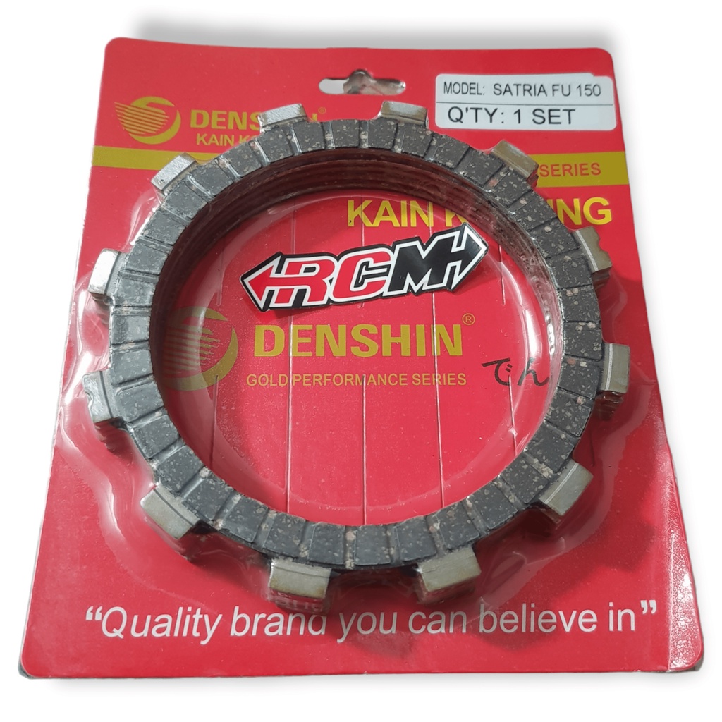 KAMPAS KOPLING COPLING SATRIAFU SATRIA FU 150 SATRIA150 KARBU OLD FI F1 INJEKSI GSX R GSX S 150 ORI ORIGINAL DENSHIN ASLI