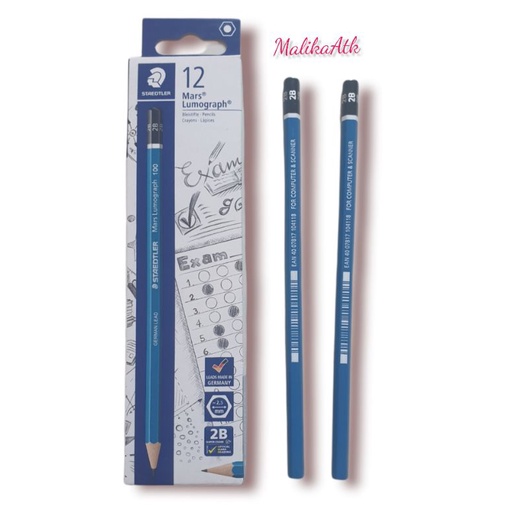 Pensil 2B Staedtler Pensil Ujian 2B STAEDTLER Pensil Ujian 2B