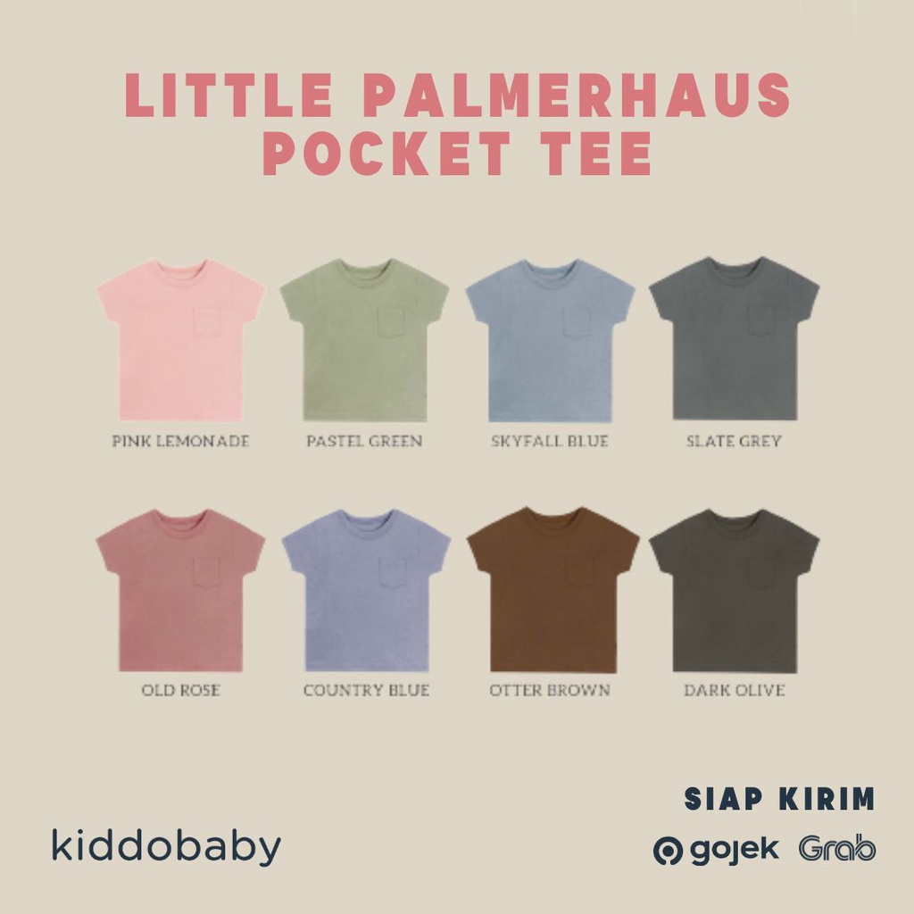 Little Palmerhaus Pocket Tee | Kaos Anak