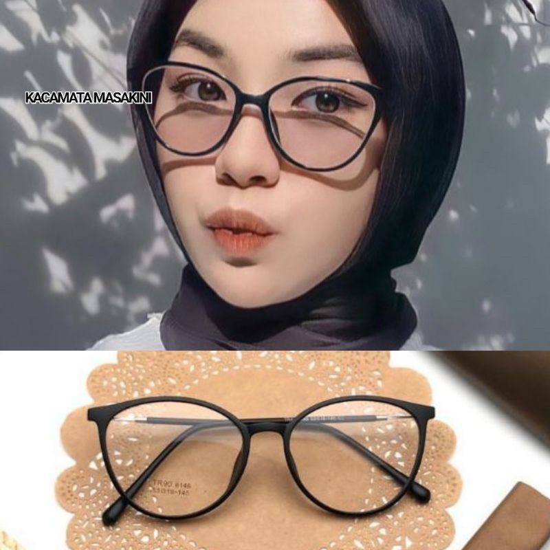 KACAMATA WANITA KACAMATA LENSA PHOTOCROMIC KACAMATA 8146