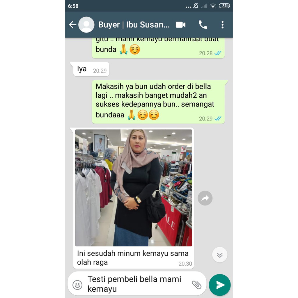 PAKET HEMAT TIGA PAGI MAMI KEMAYU AMPUH
