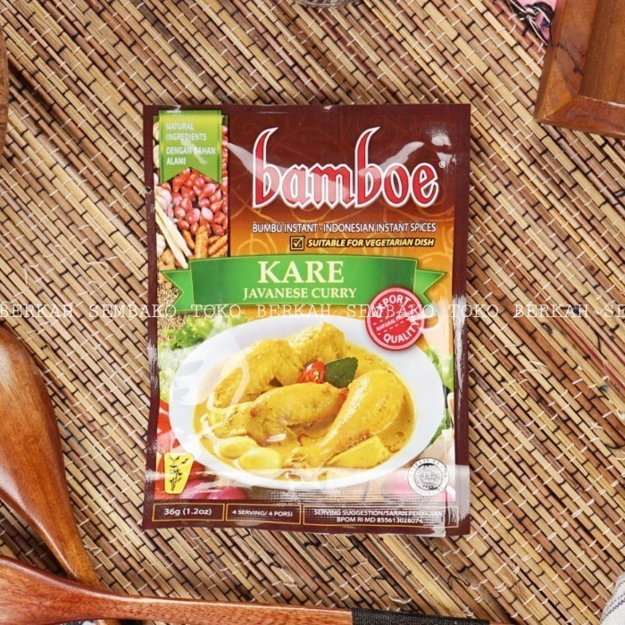 

Bamboe Bumbu Kare 36 gr / Javanese Curry Instant Spices