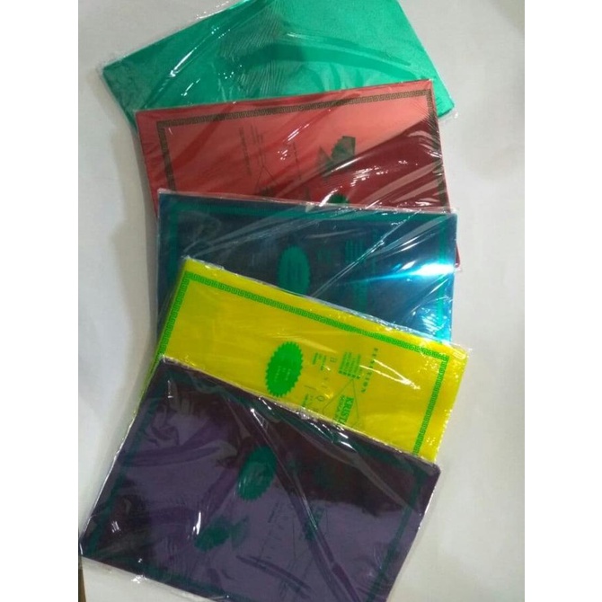 

[BISA COD] Kertas / Plastik Mika ( Jilid )