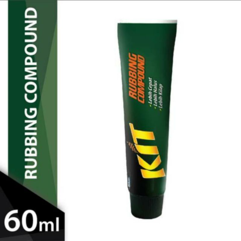 Kit rubbing compound odol hijau / kompon odol 60gr / mobil /motot