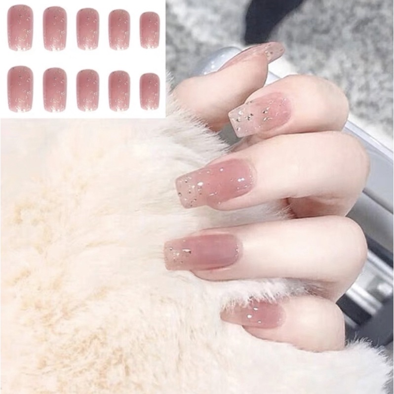 Kuku Palsu 【B139，lem sticker】Nikah kuku Wedding False Nailart Pengantin Tangan
