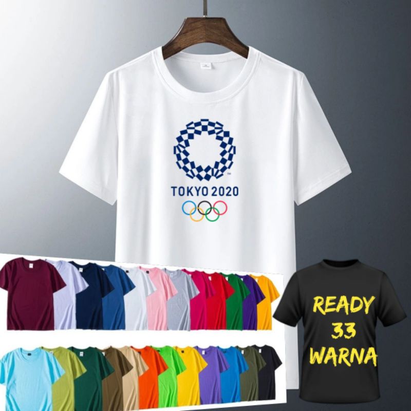 Tshirt Baju Olimpiade Tokyo 2020|2021  Kaos Pria Baju Distro Premium Original