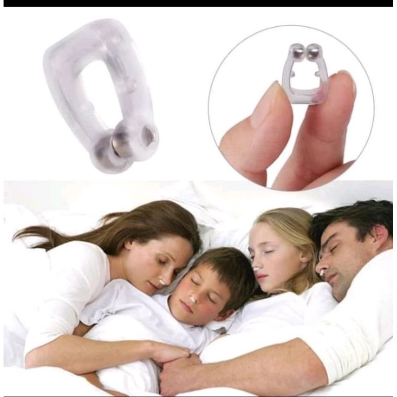 SNORE STOPPER MAGNETIK ALAT PENGHILANG NGOROK ANTI DENGKUR