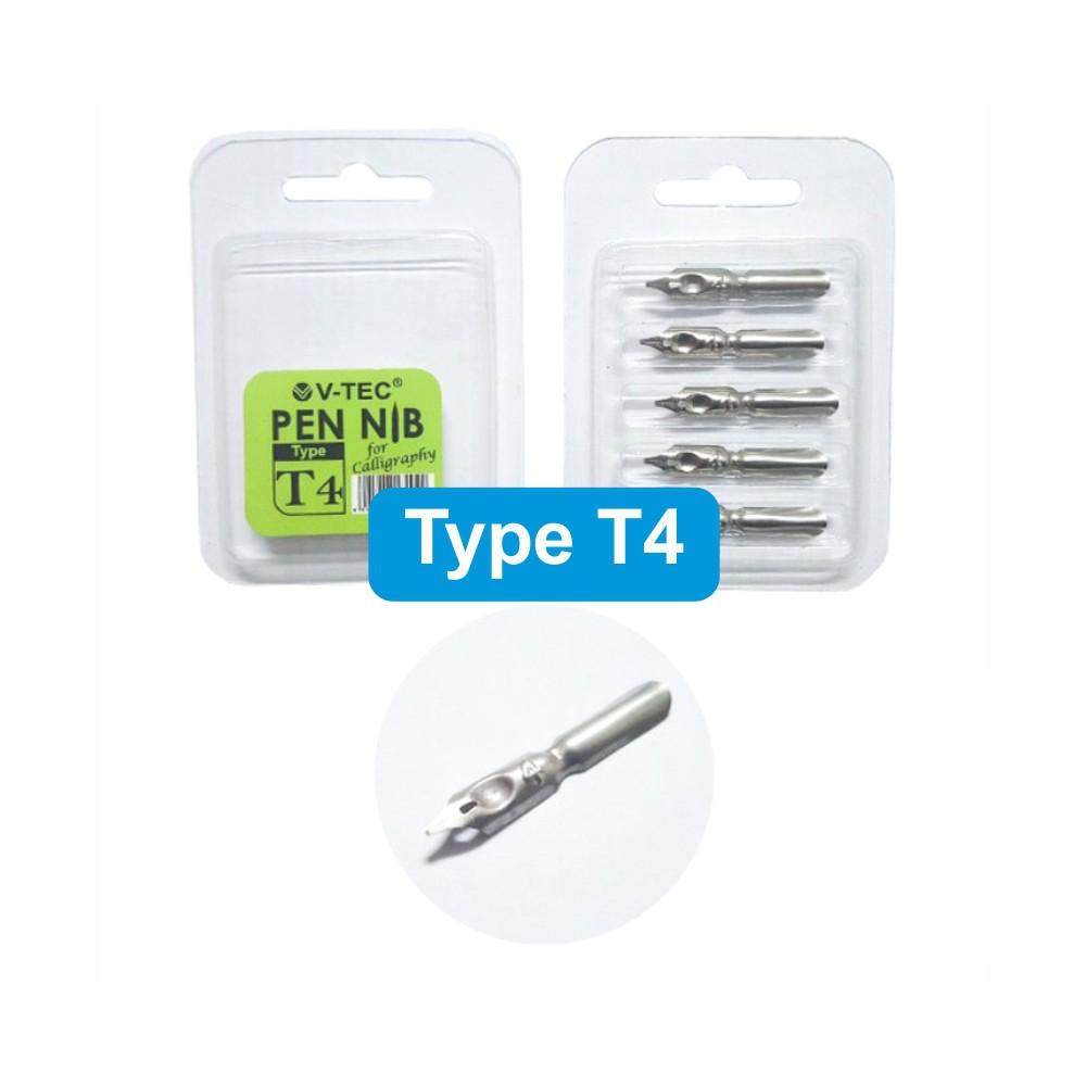 

V-TEC PEN NIB (ISI 5 PCS) TYPE T-4