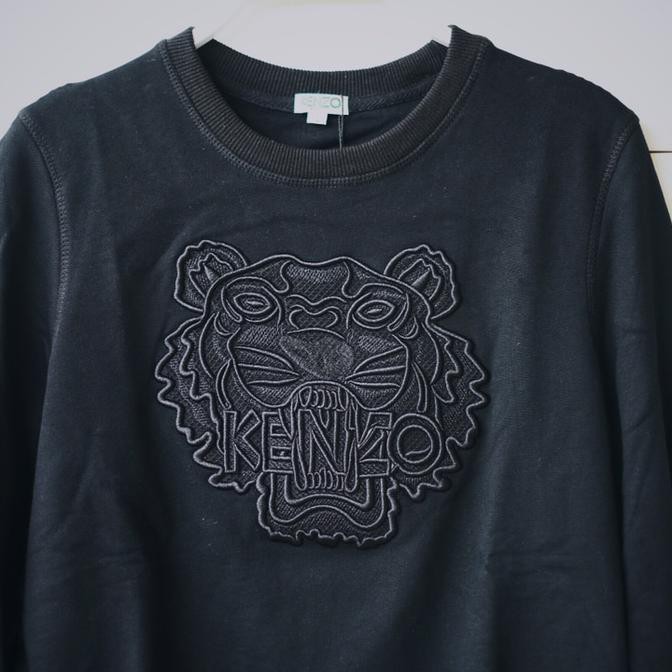 black kenzo sweatshirt