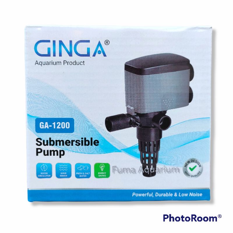 PROMO GINGA 1200 GA-1200 POMPA CELUP FILTER AQUARIUM AQUASCAPE LOW WATT POWER HEAD SUBMERSIBLE PUMP