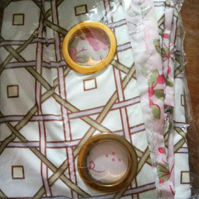 Gorden Mirandra Tirai Smokering Murah!! Ukuran 115x200 / Gorden Grosir / Murah / Gorden Jendela