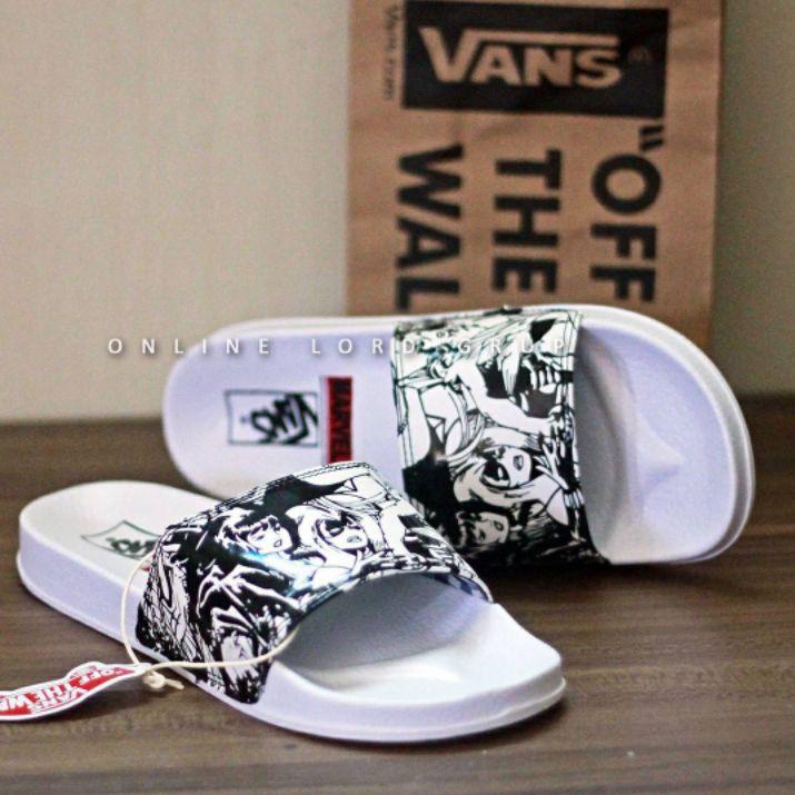❤Penjualan Berkualitas 10.10♠♣ Termurah sandal Vans Marvel Slides, Sandal FLIP FLOP, Sandal Of