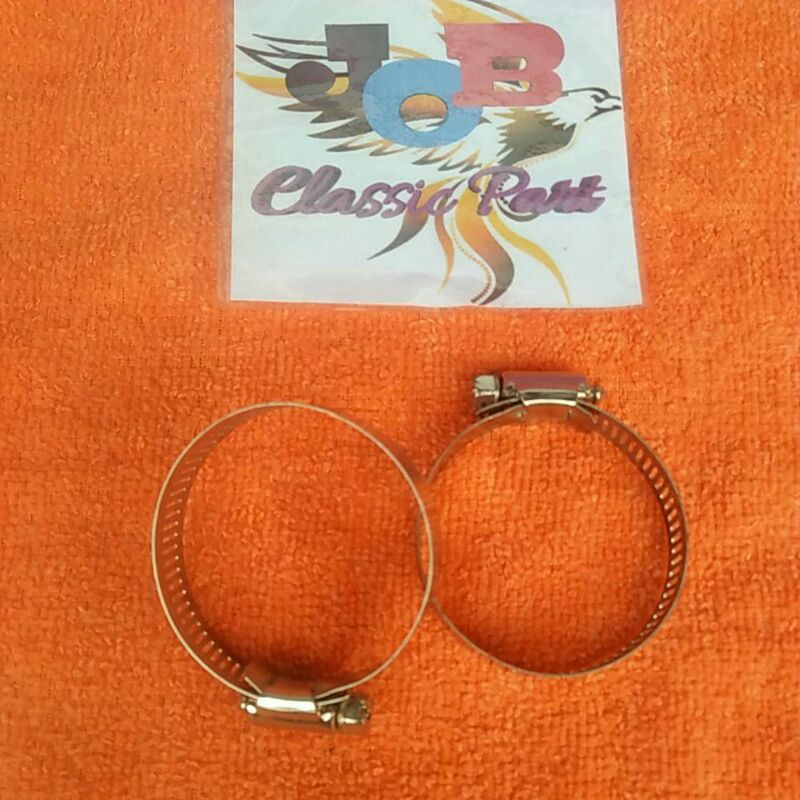 klem karburator klem warp knalpot