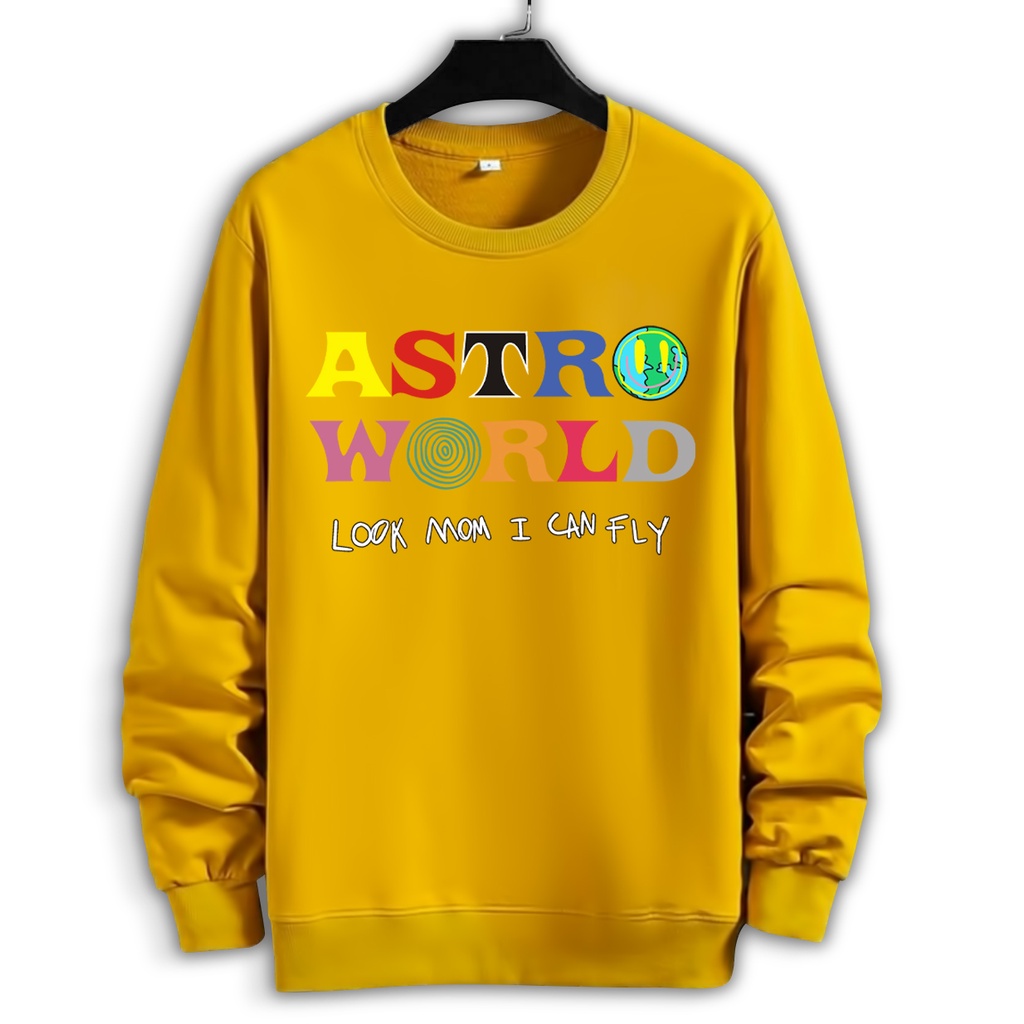 Baju sweater ASTRO Pria Lengan panjang /Outerwear/Sweater pria/Fashion pria/Sweater Pria Basic Jumper