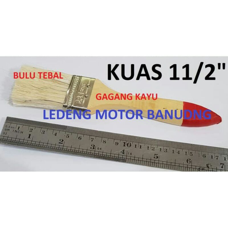 

Paint Brush Kuas 1.5 inci Bulu Tebal Cat Serba Guna Multi Fungsi
