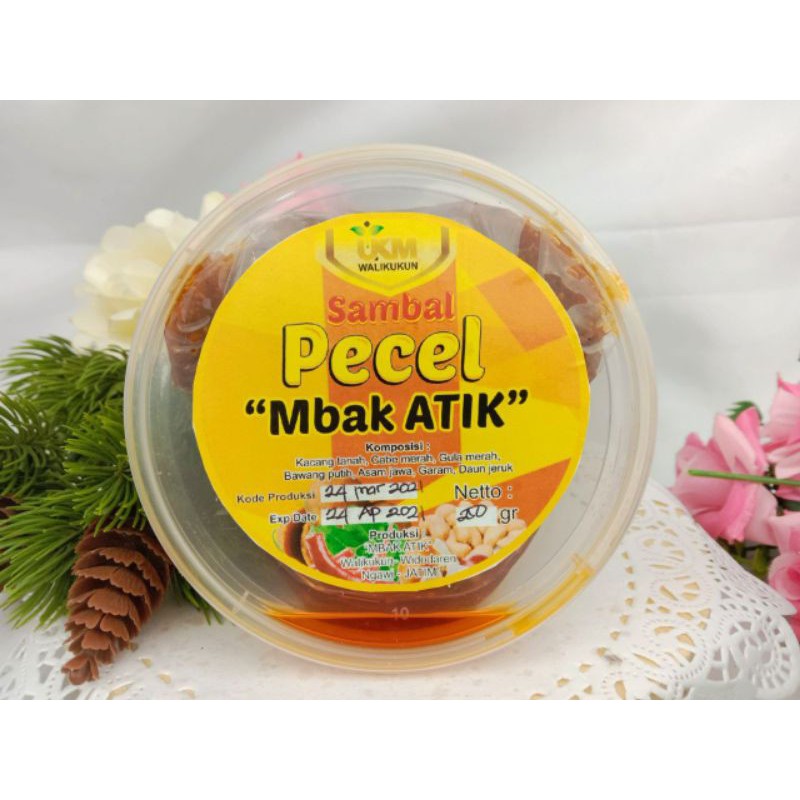 

sambal pecel mba atik