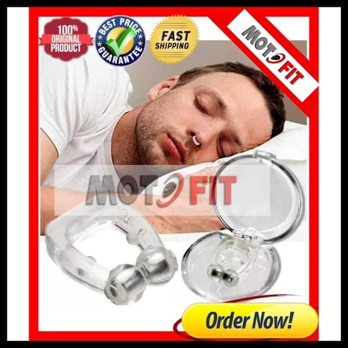 Alat Anti Dengkur Magnetic atau Ngorok Snore Stopper DIJAMIN ORI AMPUH