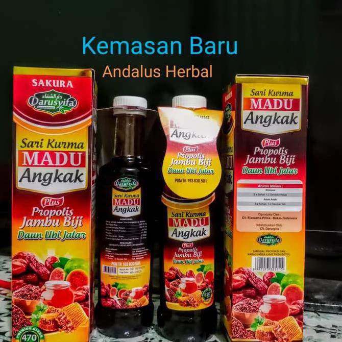 

SA11 SARI KURMA MADU ANGKAK PLUS JAMBU BIJI PLUS UBI JALAR DARUSYIFA ABRA