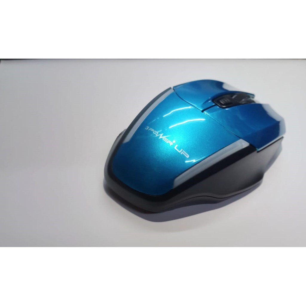 mouse gaming wireles murah wirelees power up 2.4ghz